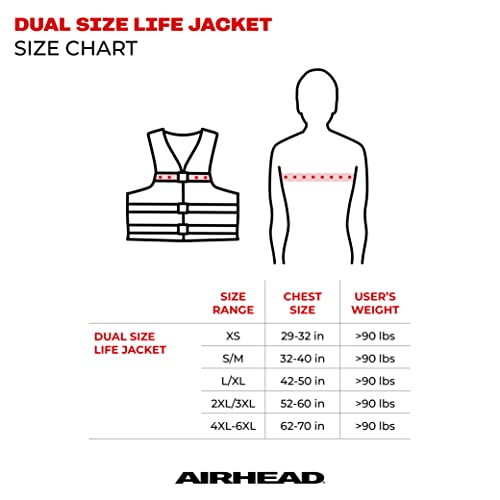 Airhead Men’s Trend Life Jacket, Coast Guard Approved Blue