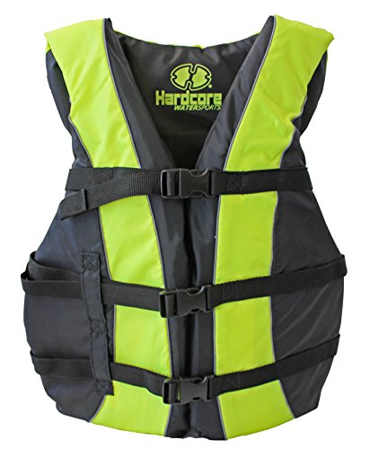 Adult Hardcore Paddle Vest Coast Guard Approved Life Jacket