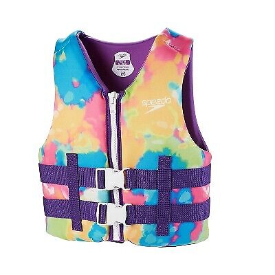 Youth Tie-Dye Aqua Splash Life Jacket Vest