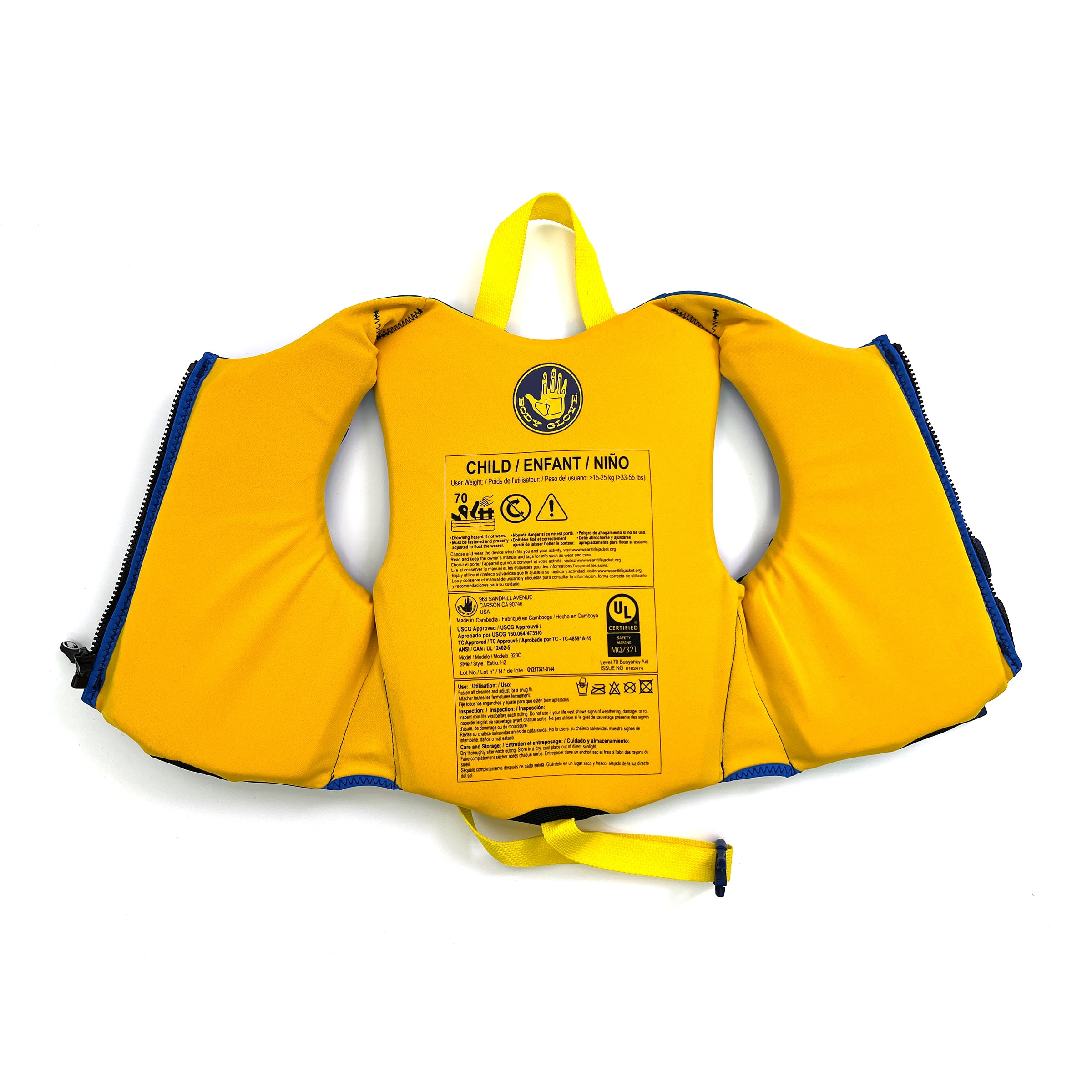 Body Glove Evoprene PFD - Child Boy (Blue)