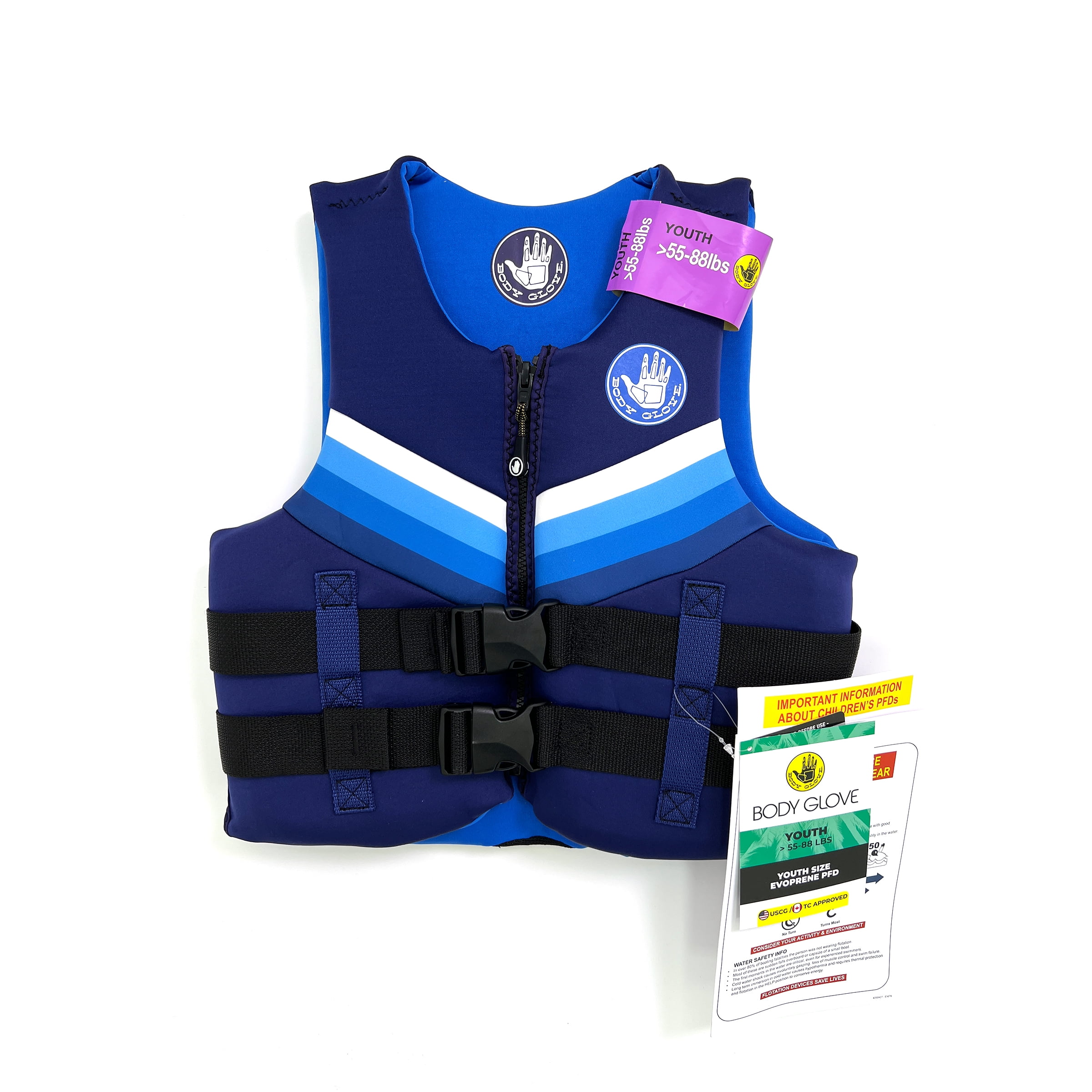 Youth Boy Evoprene PFD, Life Jacket and Vest