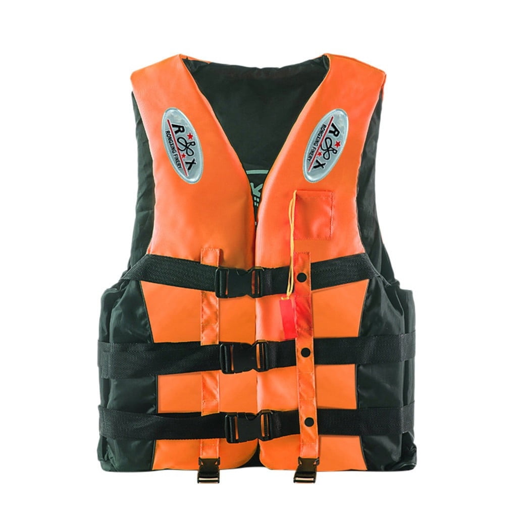 Adults Orange Life Jacket for Watersportrafting & Kayaking