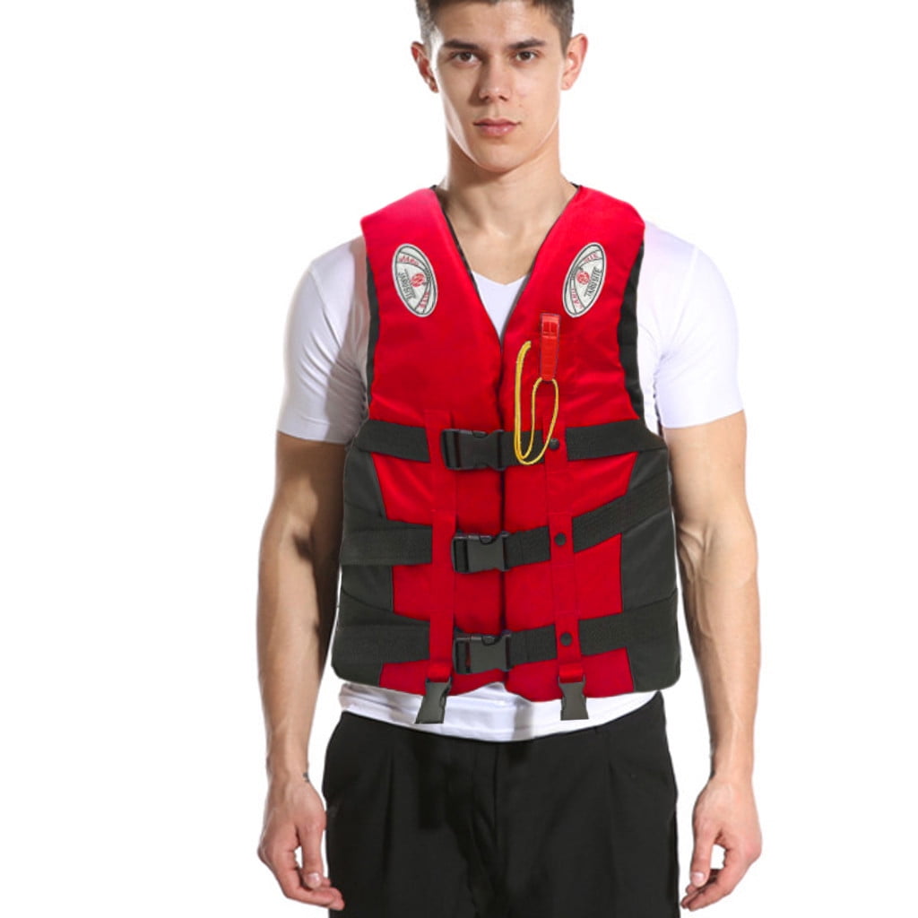 Adults Adjustable Safety Kayak Swim Vest for Water Sports