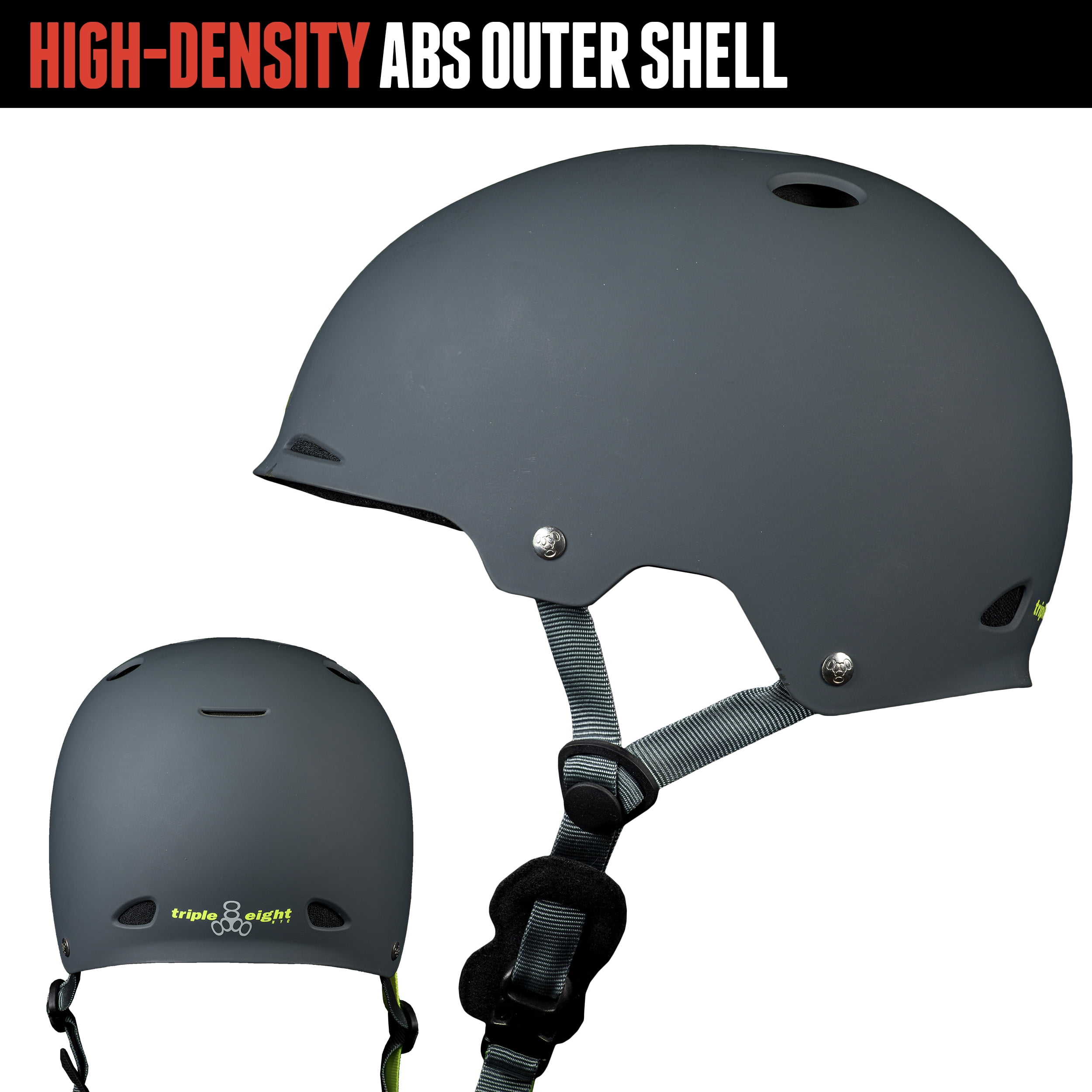 Neon Tangerine Triple Eight Gotham Helmet, x-Large