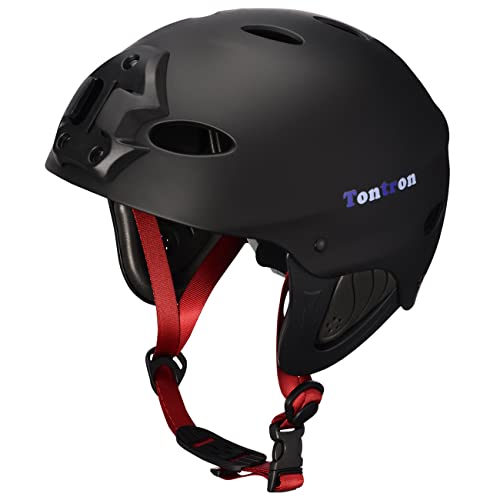 Tontron Adult Water Sports Helmet with Camera Mount, Large