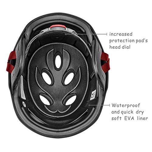 Tontron Adult Water Sports Helmet with Camera Mount, Large