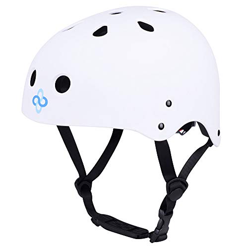 Adult Whitewater Kayaking Canoe Helmet in Matte White