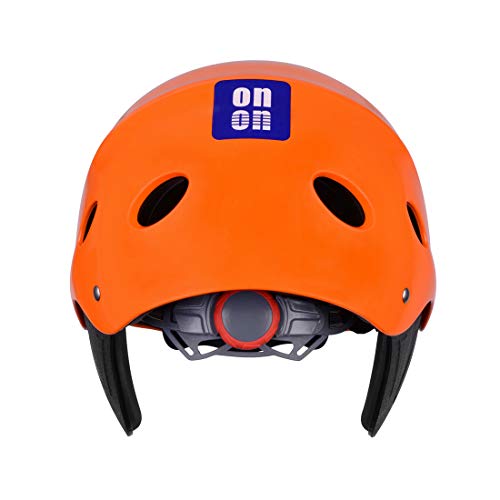 Tontron Medium Glossy Citrus Watersports Helmet for Adults