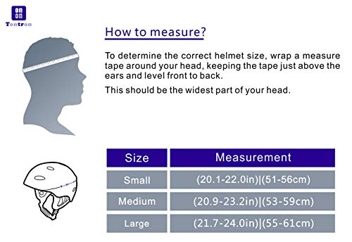 Tontron Medium Glossy Citrus Watersports Helmet for Adults
