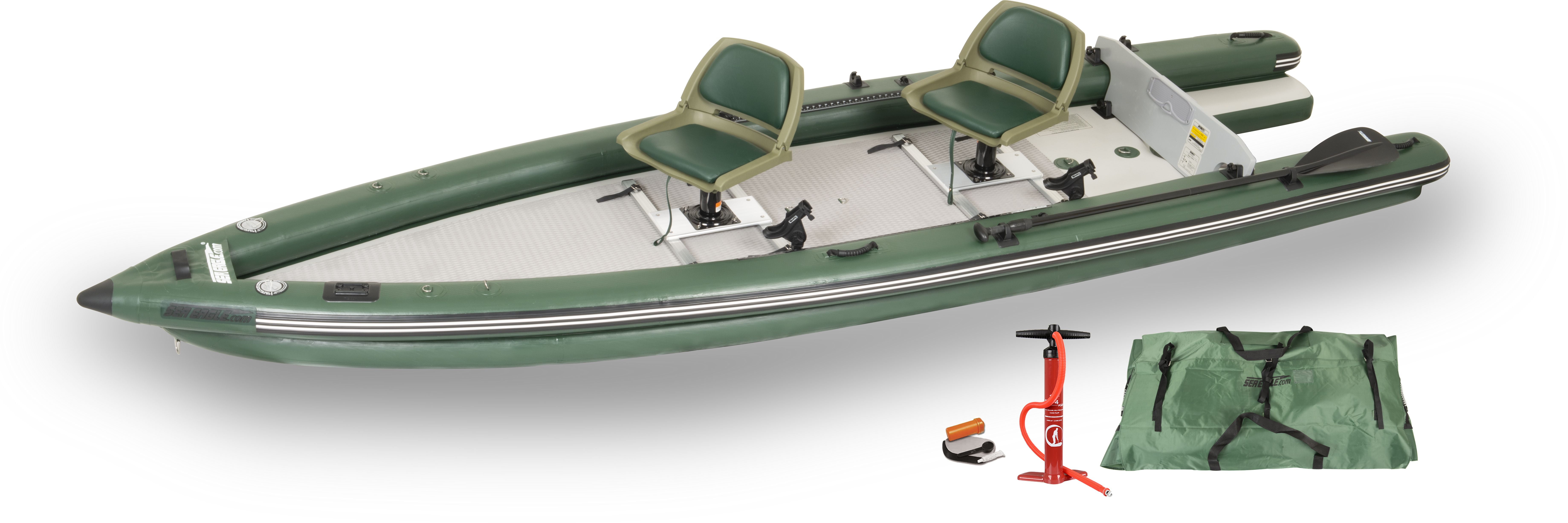 Sea Eagle FSK16 Inflatable Fishing Boat Package
