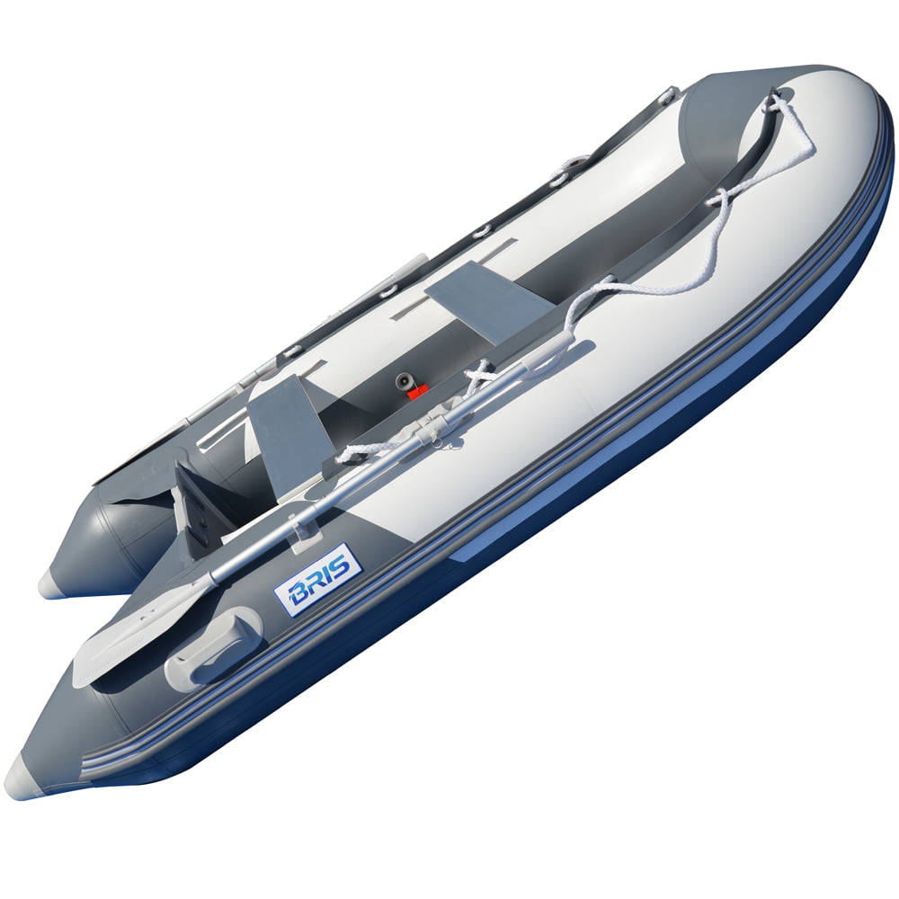 BRIS 9.8 Ft. Inflatable Boat with Aluminum Floor