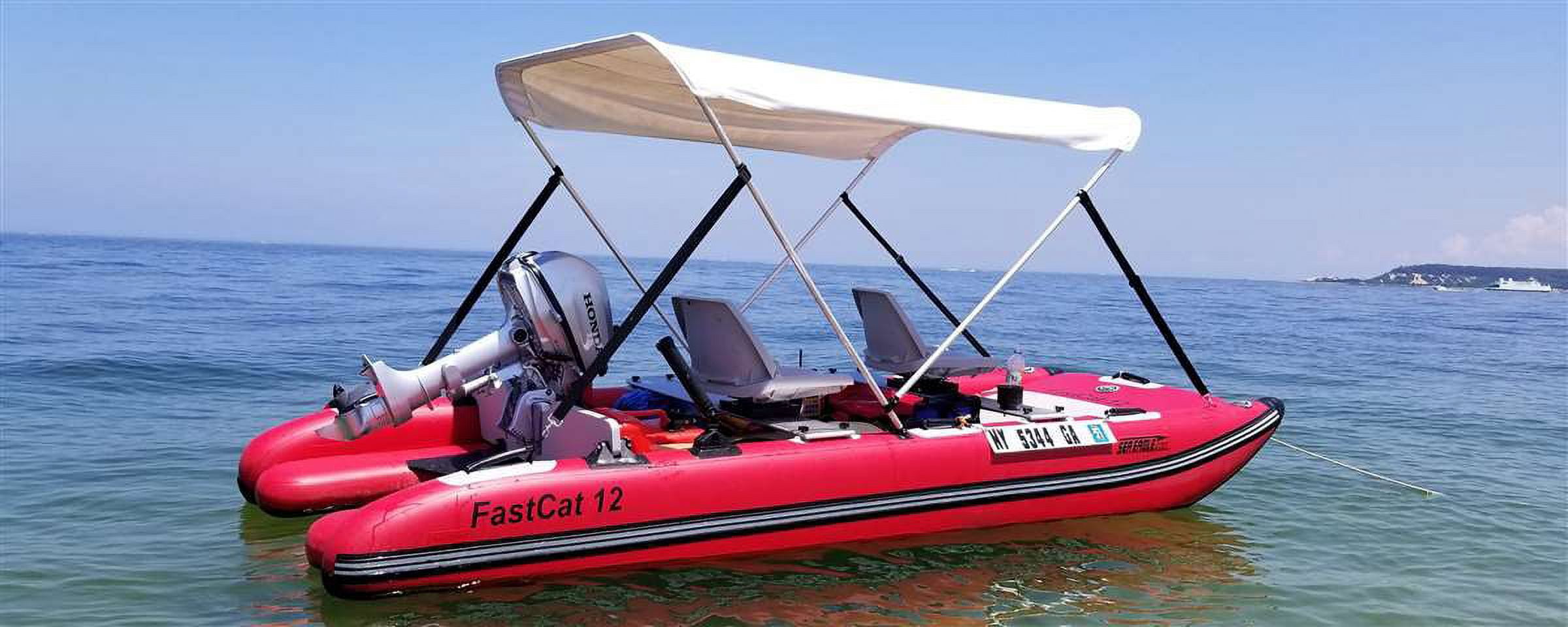 Sea Eagle FastCat12 Catamaran Inflatable Boat with Swivel Seat