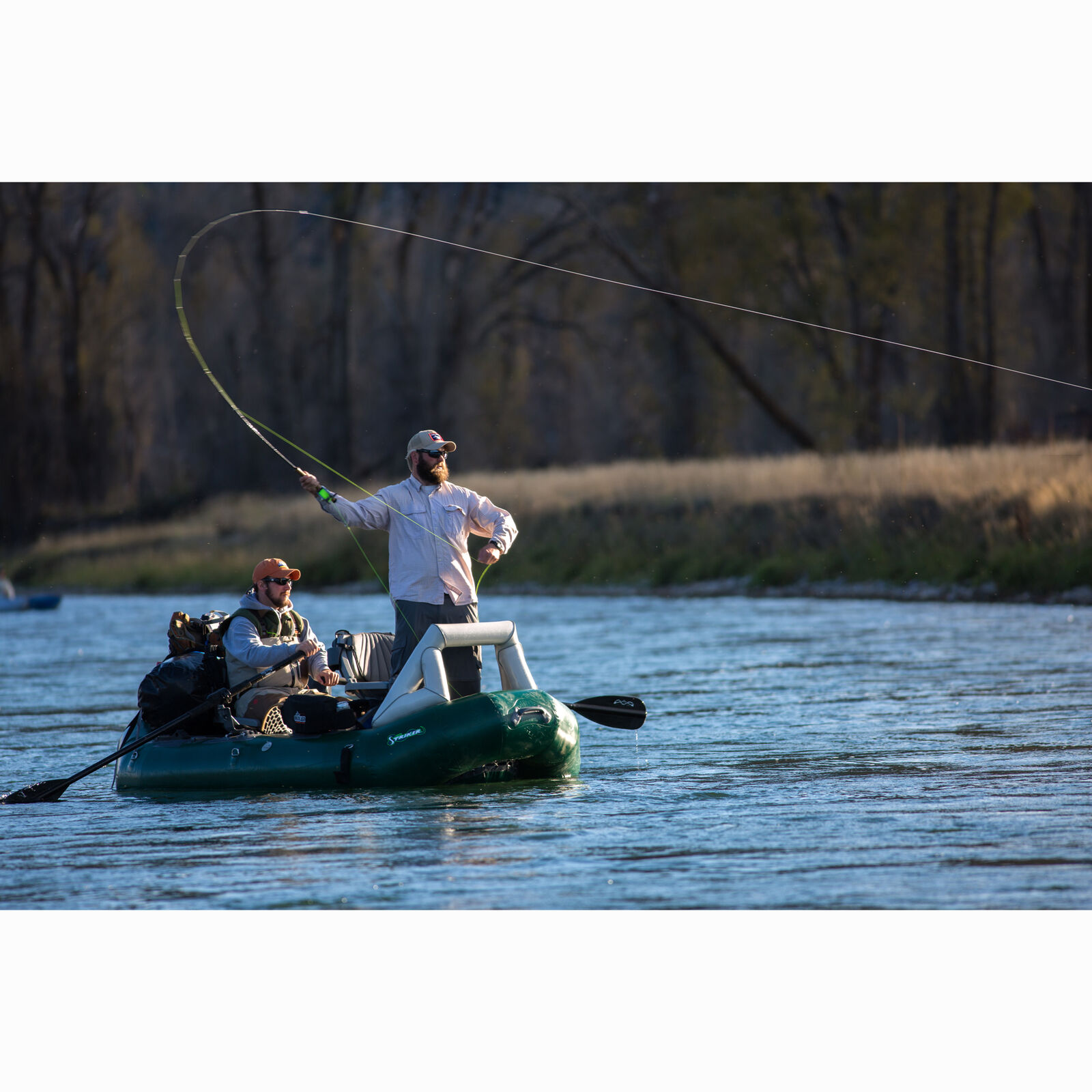 Outcast OSG Striker Fishing Raft with Self-Bailing