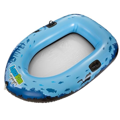 AQUAVUE Voyager: Clear Bottom Inflatable Raft for All