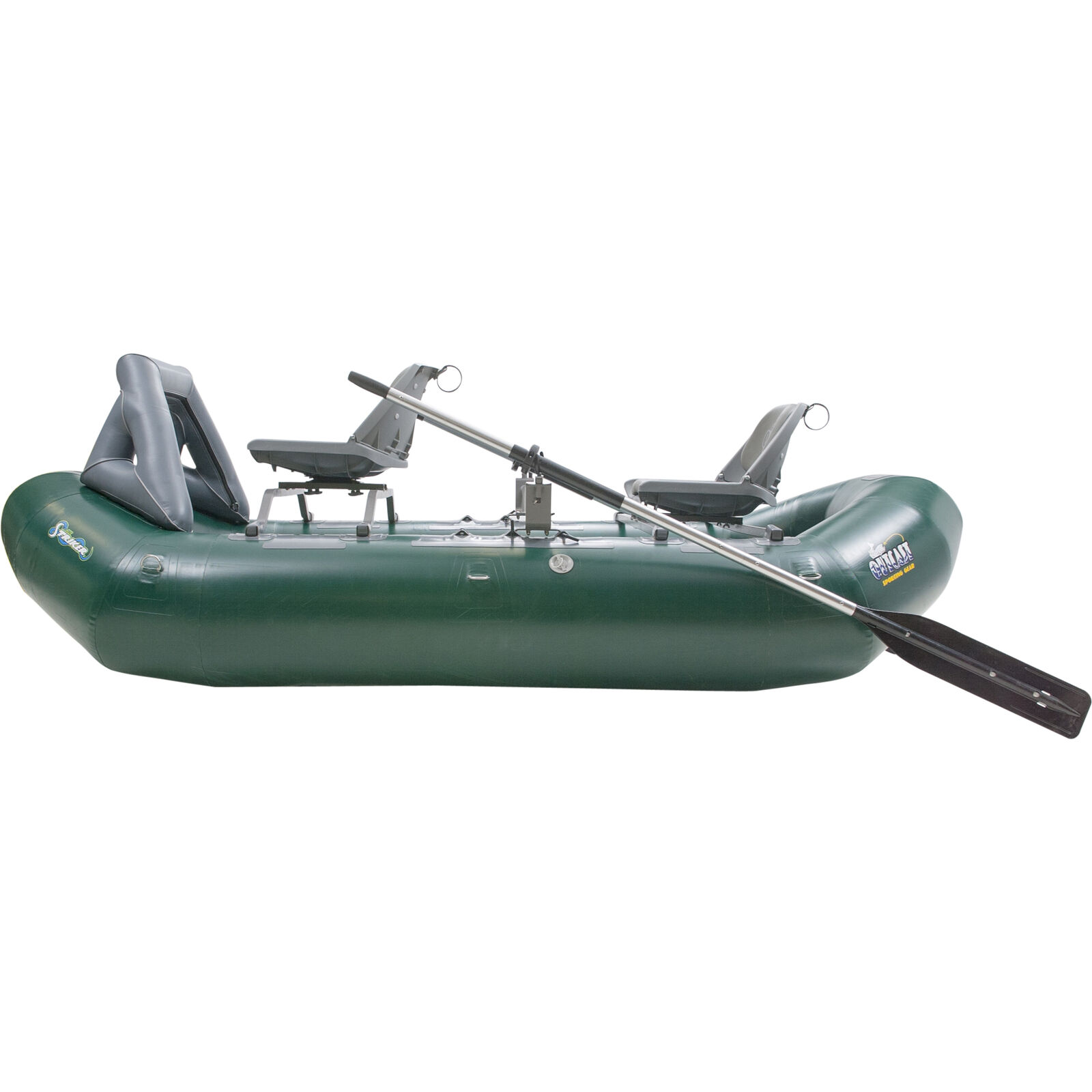 Outcast OSG Striker Fishing Raft with Self-Bailing