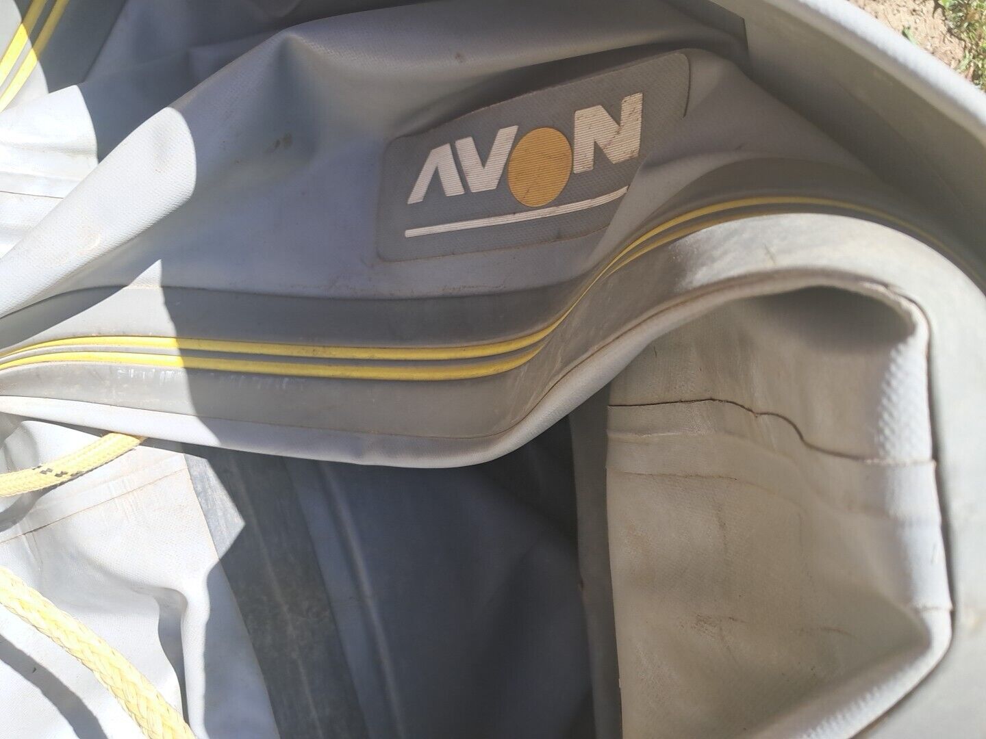 Self-Bailing Avon Raft for Rafting and Kayaking