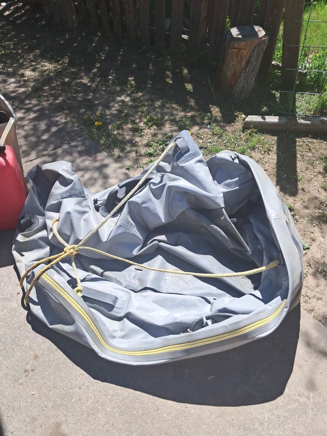 Self-Bailing Avon Raft for Rafting and Kayaking