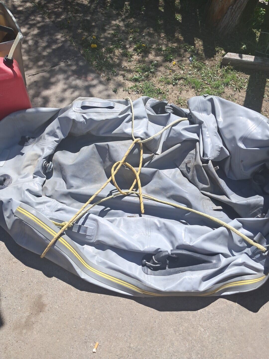 Self-Bailing Avon Raft for Rafting and Kayaking