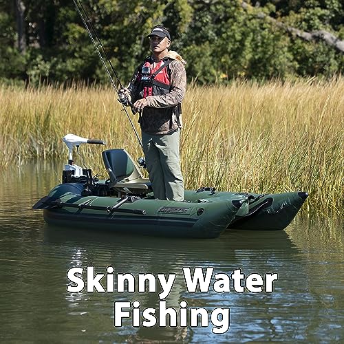 Sea Eagle 285 Frameless Fishing Pontoon Boat Package