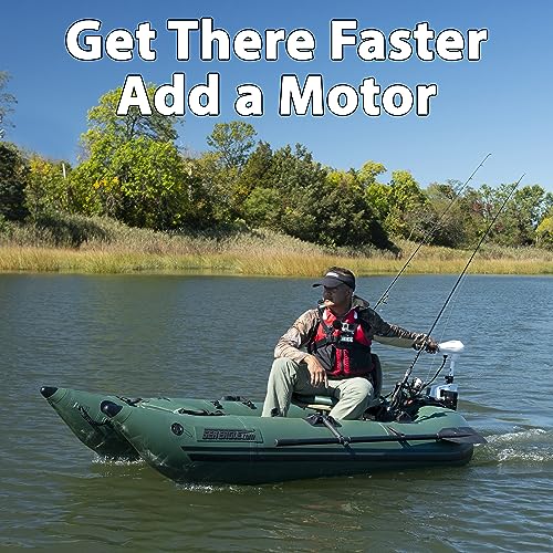 Sea Eagle 285 Frameless Fishing Pontoon Boat Package