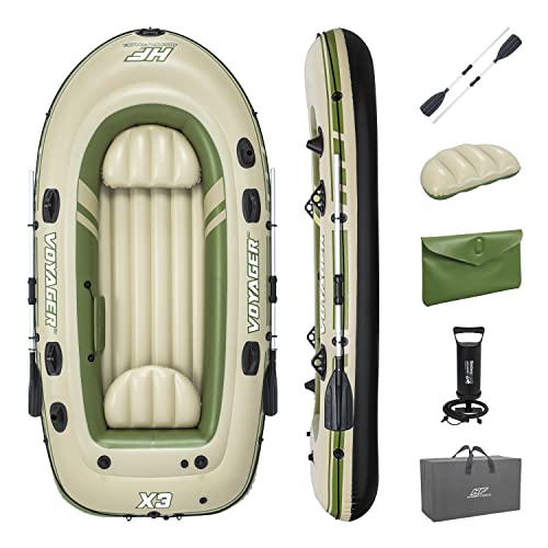 Bestway Hydro-Force Voyager X3 Inflatable 3 Person Raft