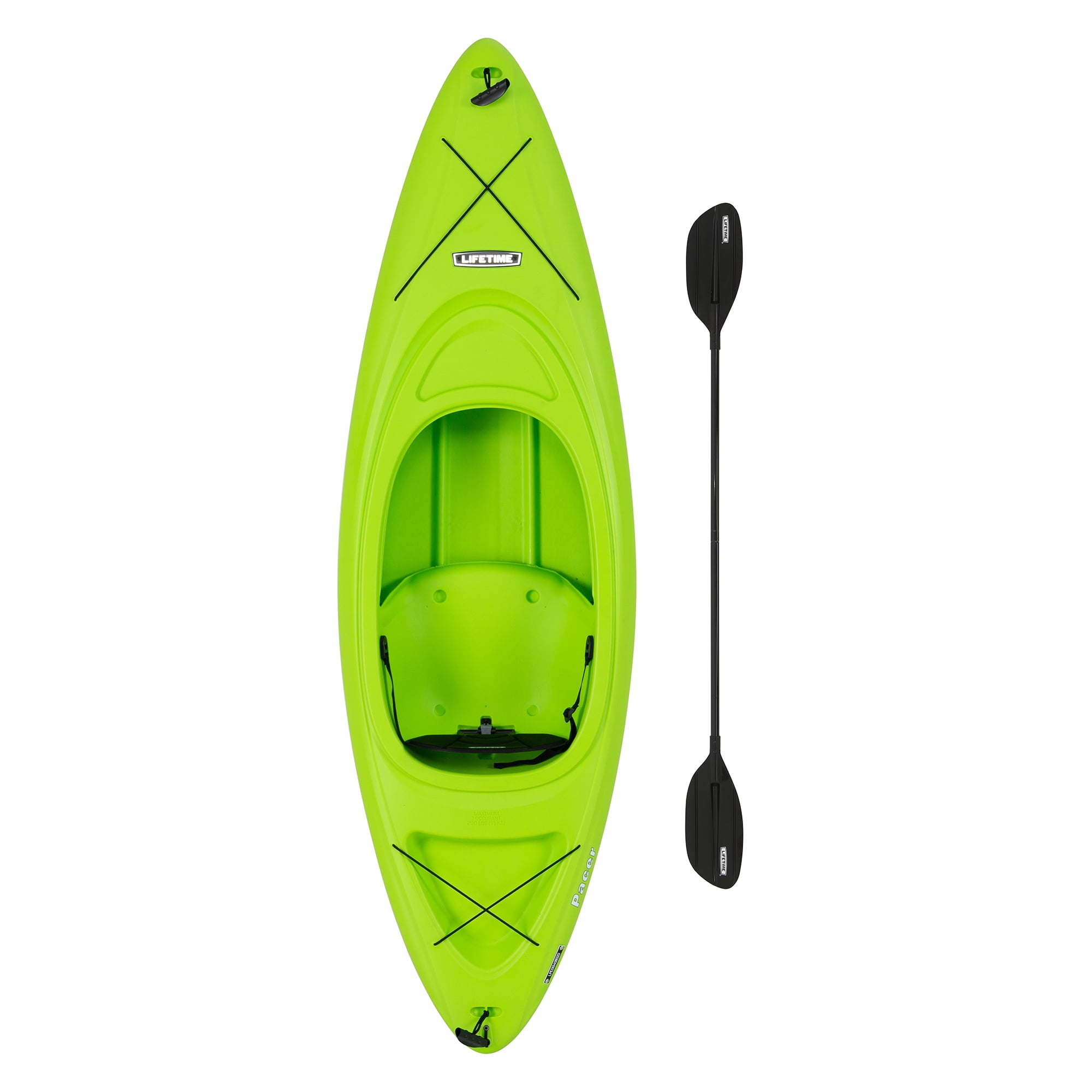 Lifetime Pacer 8 ft. Green Sit-Inside Kayak