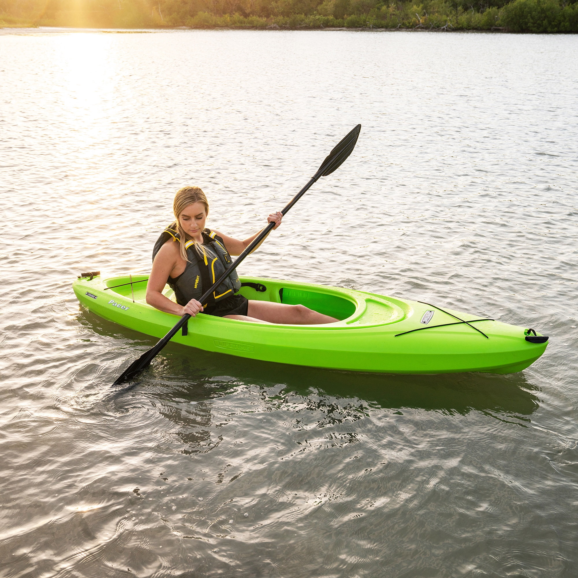Lifetime Pacer 8 ft. Green Sit-Inside Kayak