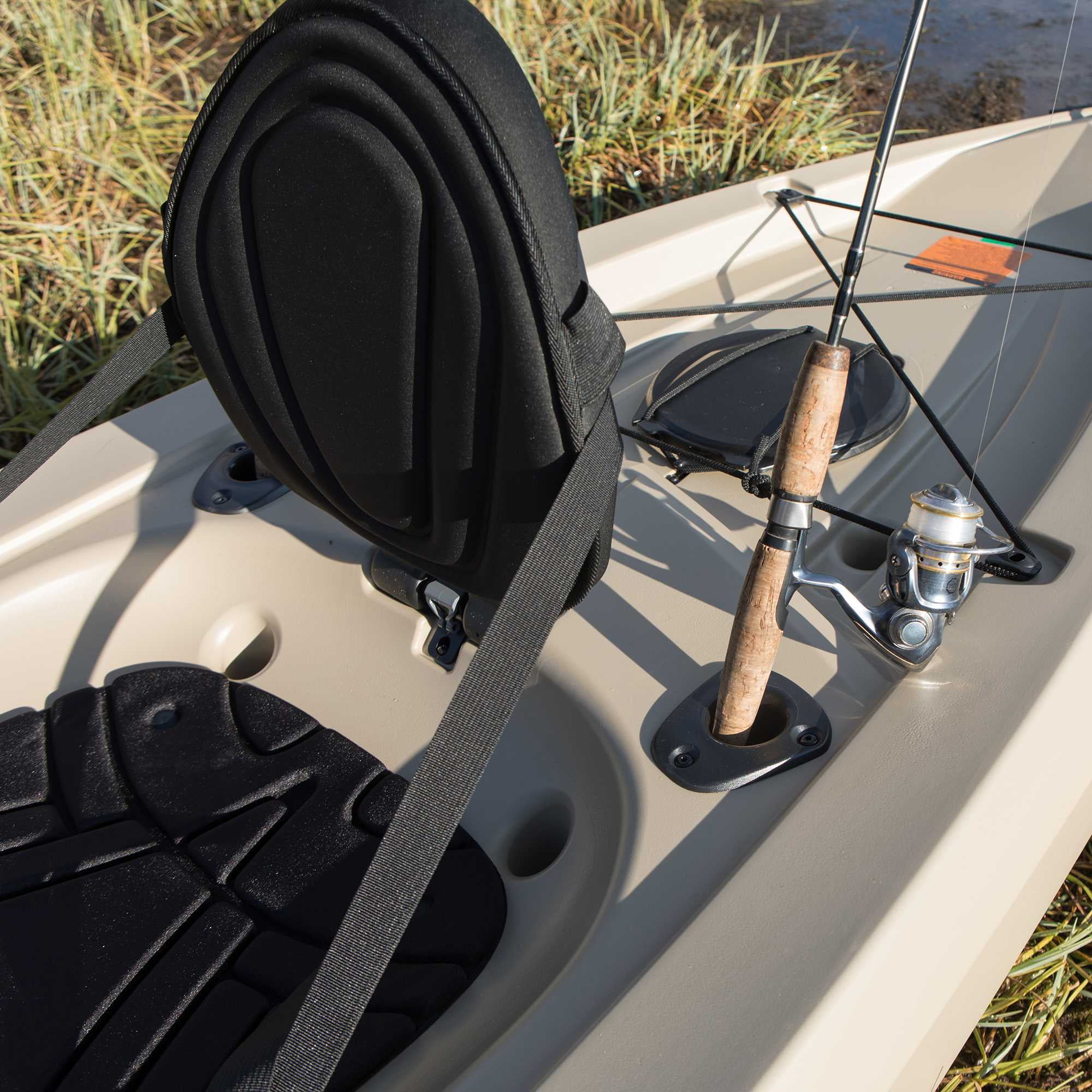 Tamarack Angler Sit-on-Top Kayak Bundle, Tan