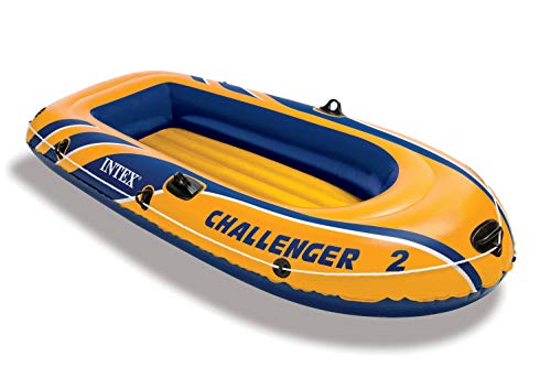 Intex Challenger 2 Inflatable Boat Set with Oars