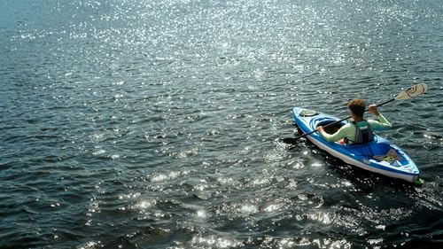 Pelican Argo 100X Recreational Sit-in Kayak Blue/White