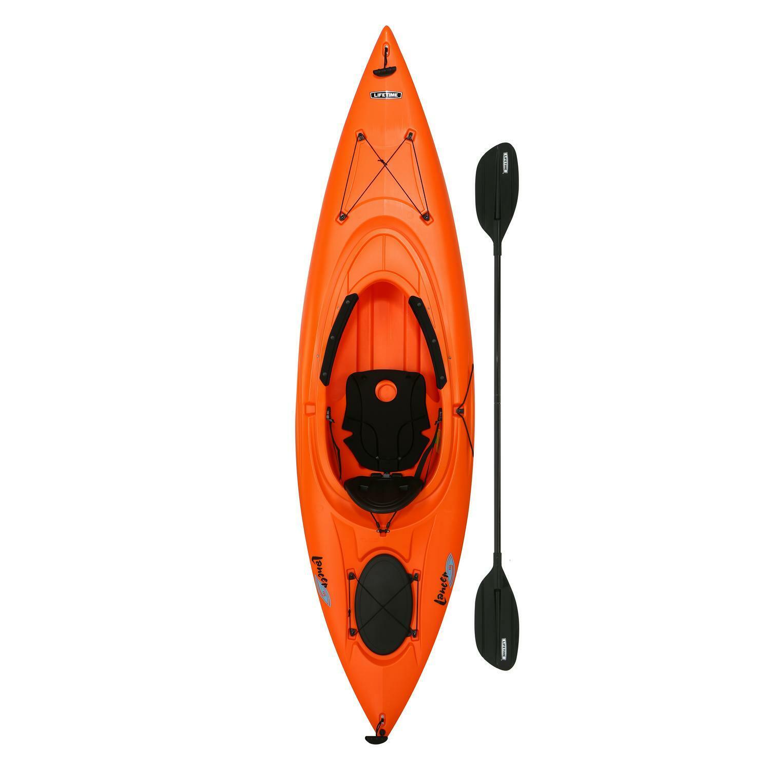 Lifetime Lancer 10 ft Sit-In Kayak with Paddle
