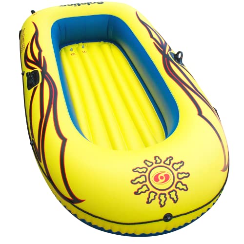 Solstice 3 Person Inflatable Raft with Oar Holders