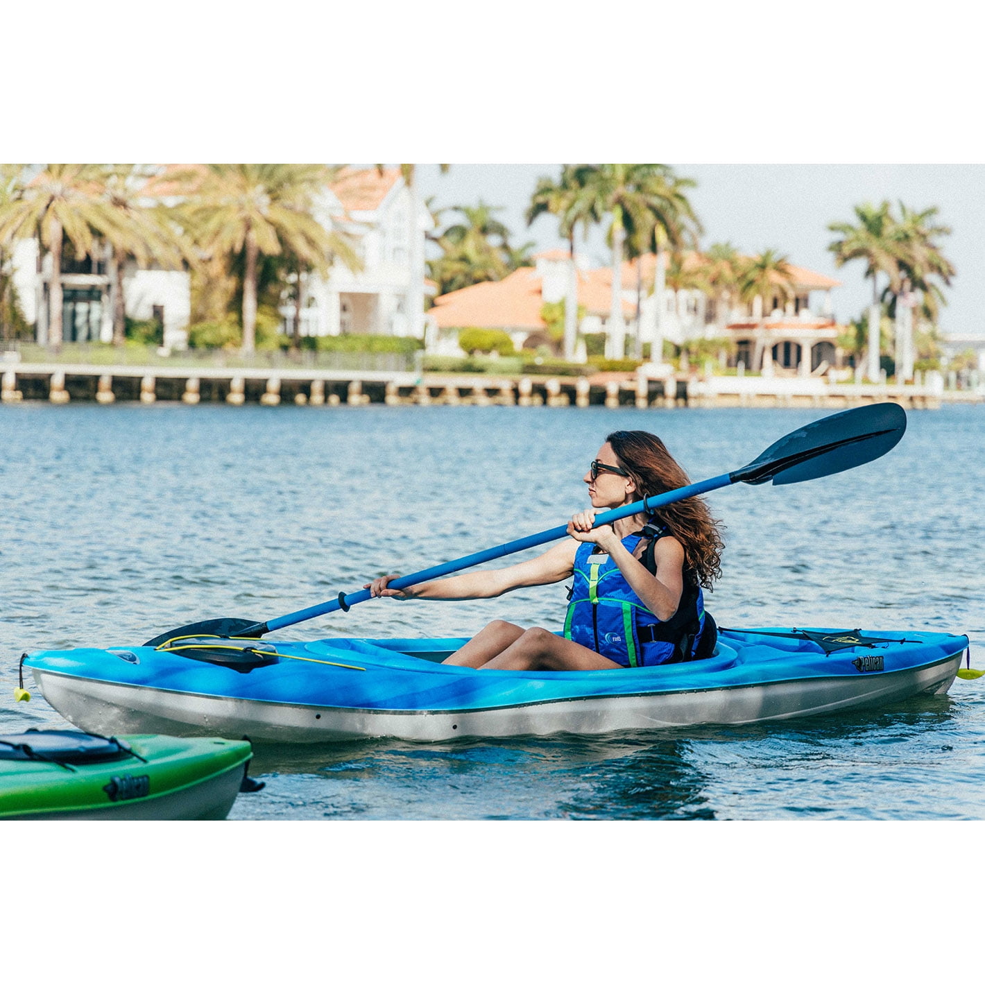 Pelican Argo 100X 10ft Recreational Kayak in Deep Blue