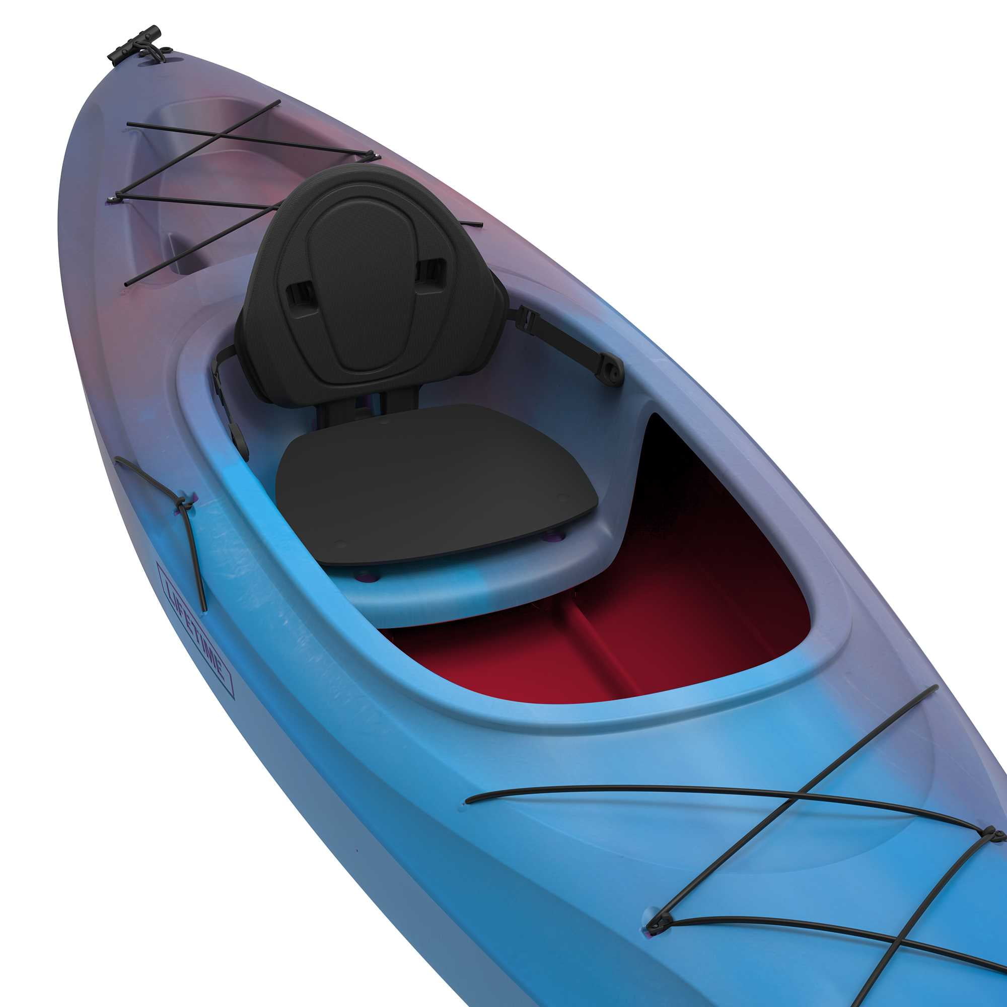 10 ft Lifetime Charger Sit-Inside Kayak, Galaxy Fusion