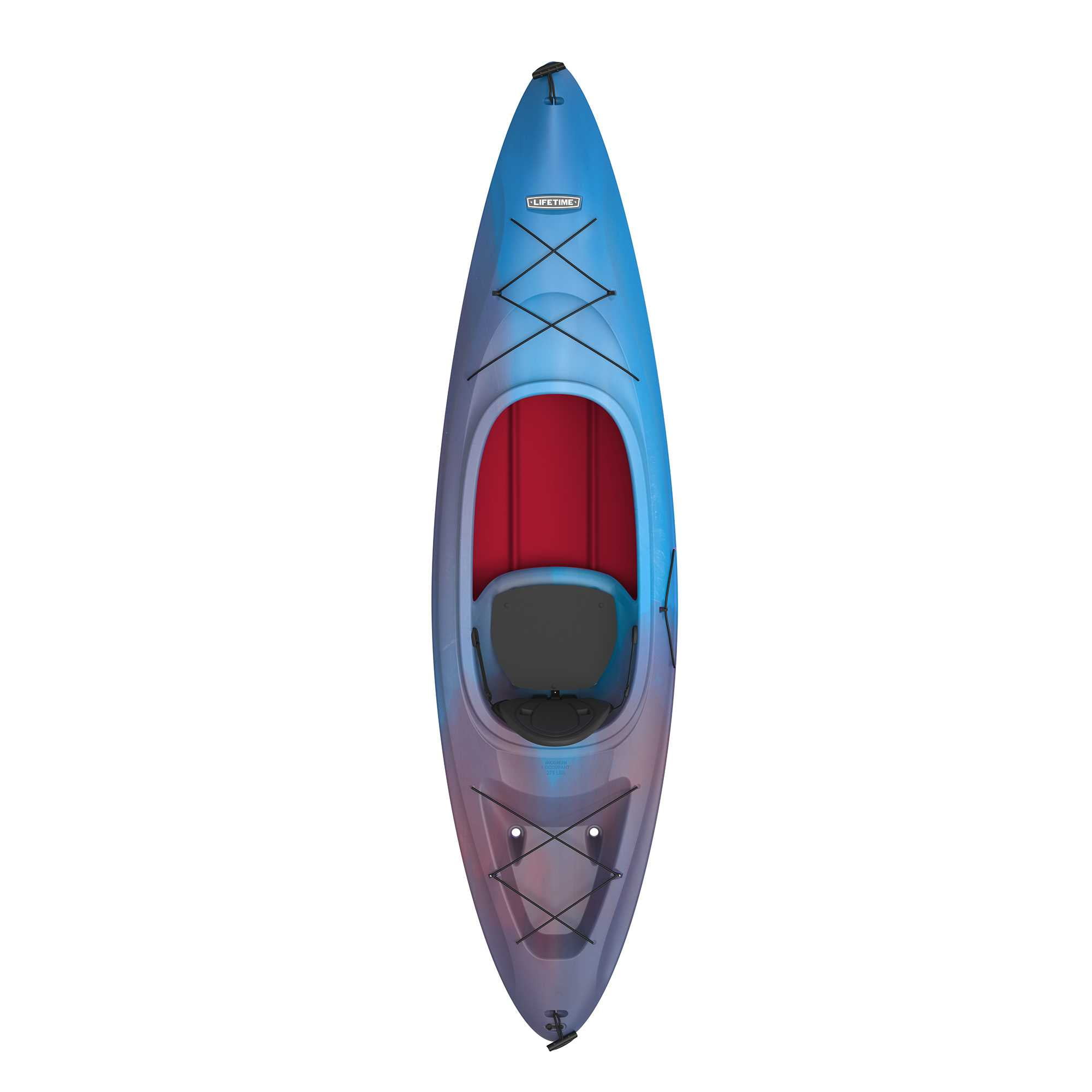 10 ft Lifetime Charger Sit-Inside Kayak, Galaxy Fusion