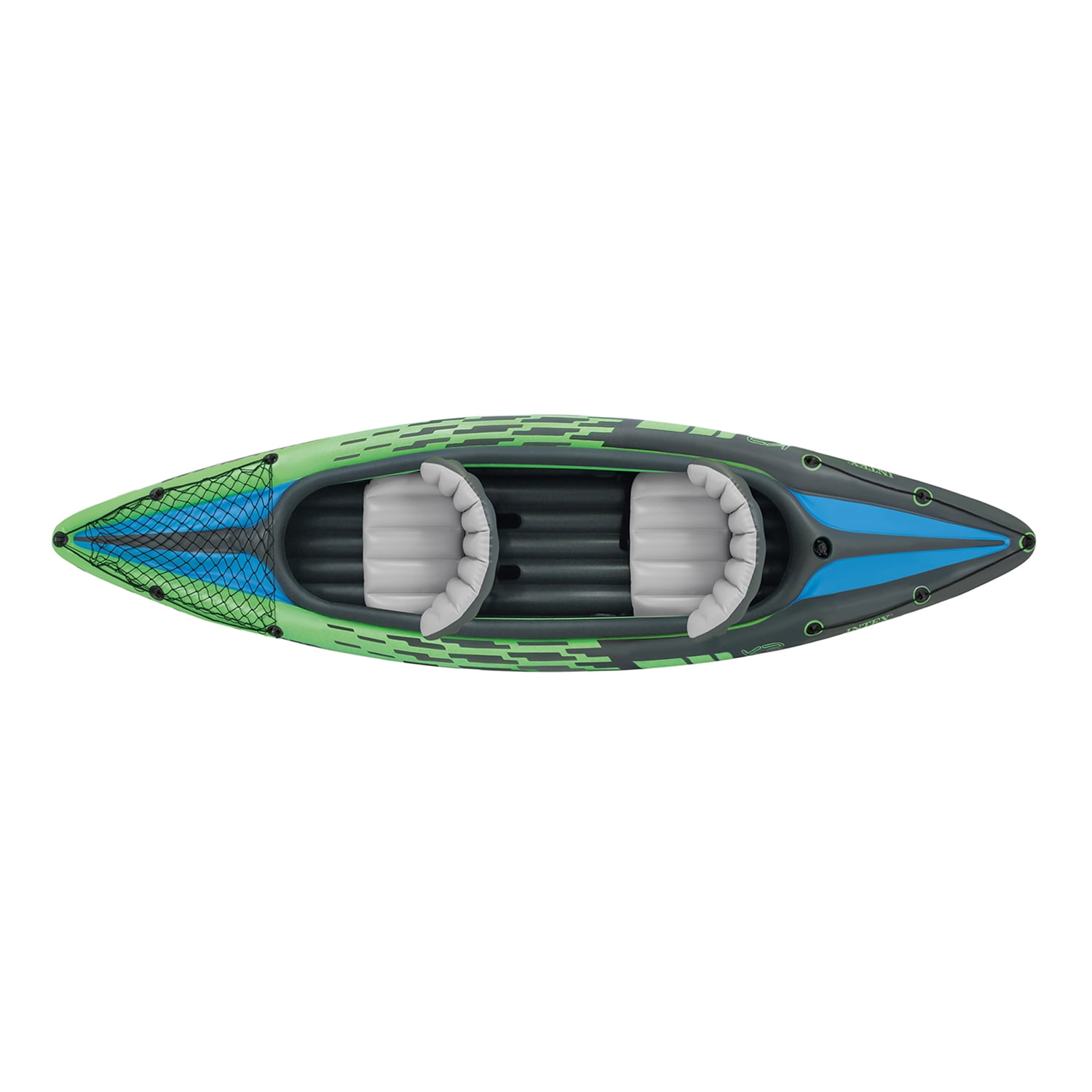 Intex Challenger K2 Kayak Bundle: Oars, Pump, Inflatable