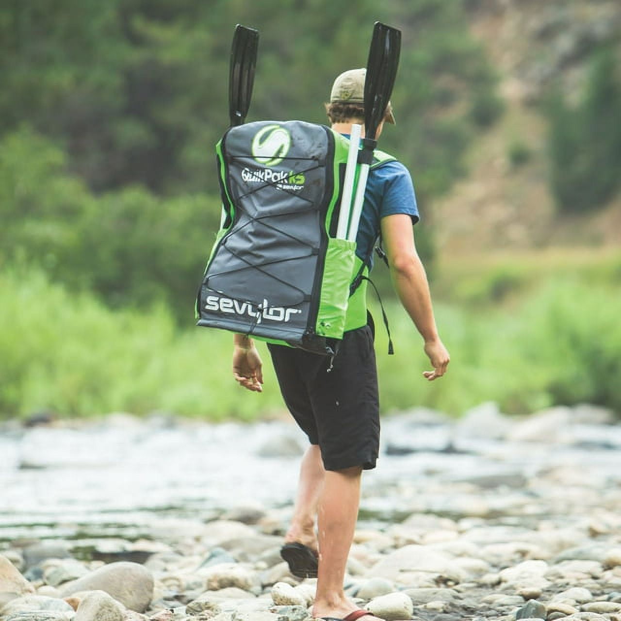 Sevylor K5 Quikpak Inflatable Kayak - Adventure Ready