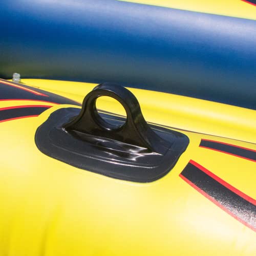 Solstice 3 Person Inflatable Raft with Oar Holders