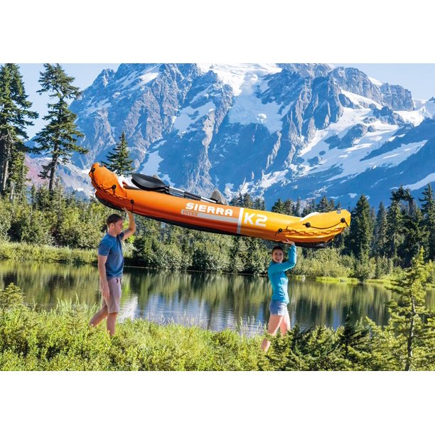 Intex Sierra K2 Inflatable Kayak with Oars