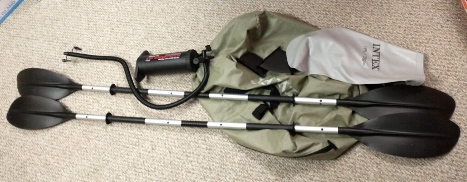 Intex Dakota K2 2-Person Inflatable Kayak with Oars