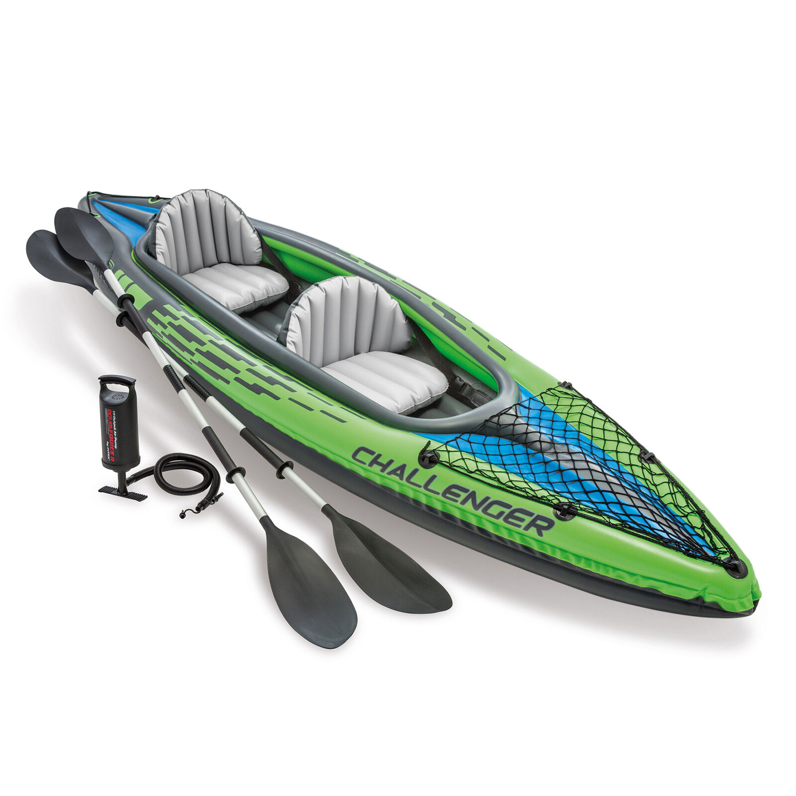 Intex Challenger K2 Inflatable Kayak Kit with Oars