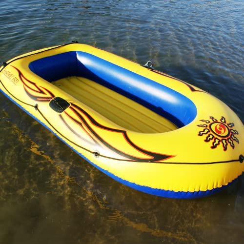 Solstice 3 Person Inflatable Raft with Oar Holders