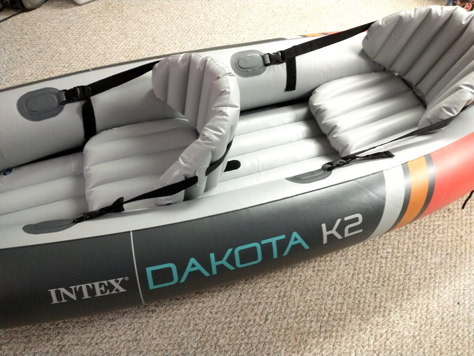 Intex Dakota K2 2-Person Inflatable Kayak with Oars
