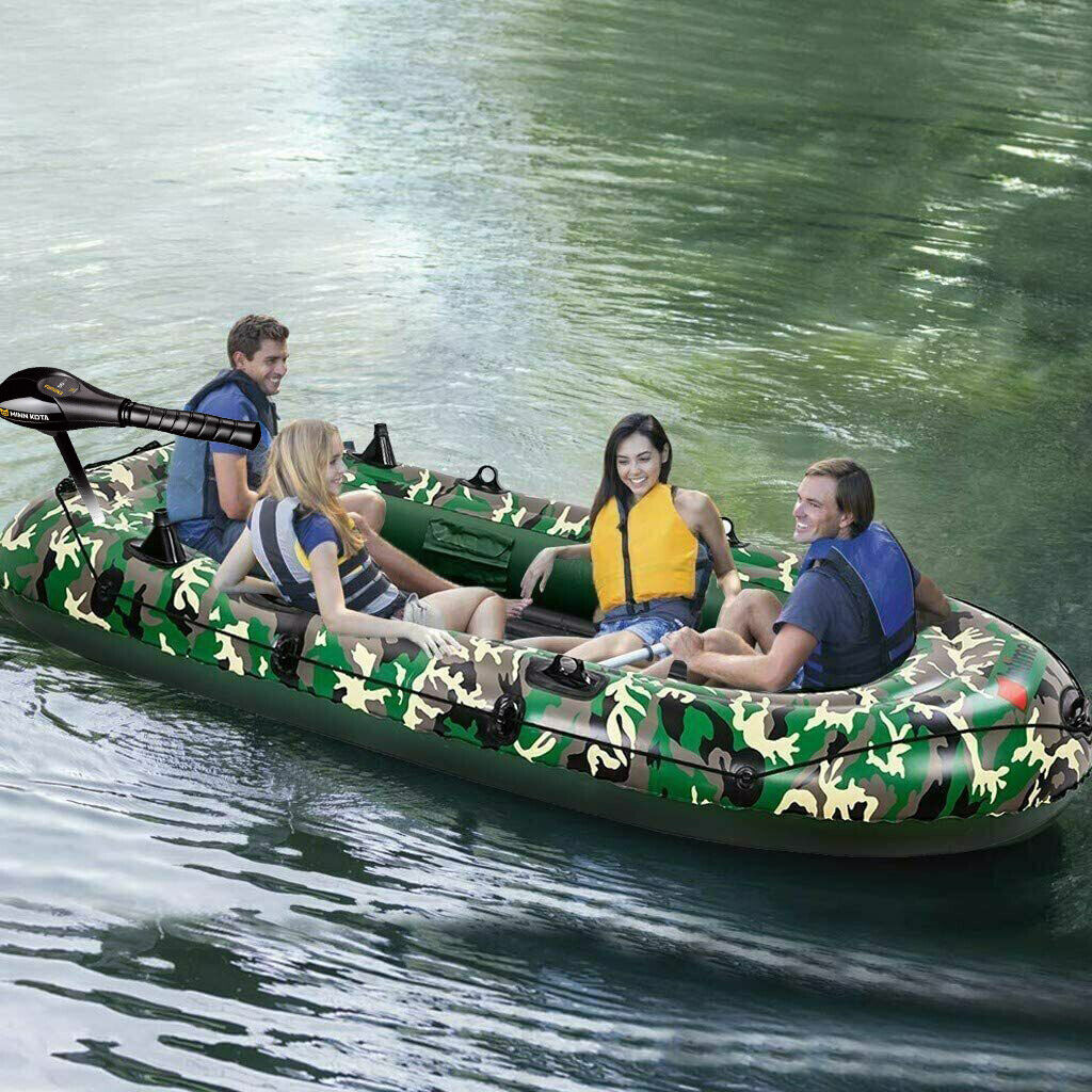 Inflatable Camo Raft Set for 3-4 People