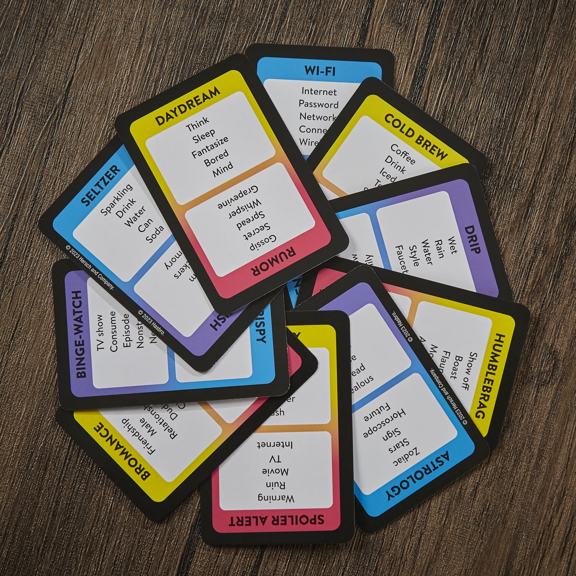 Taboo Classic Word Guessing Board Game for Adults and Teens