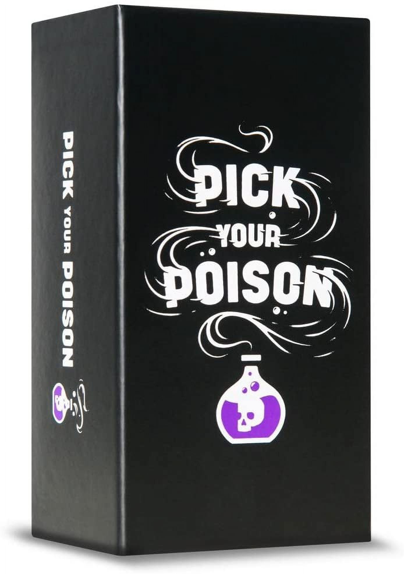 Classic Pick Your Poison Card Game by Player Ten