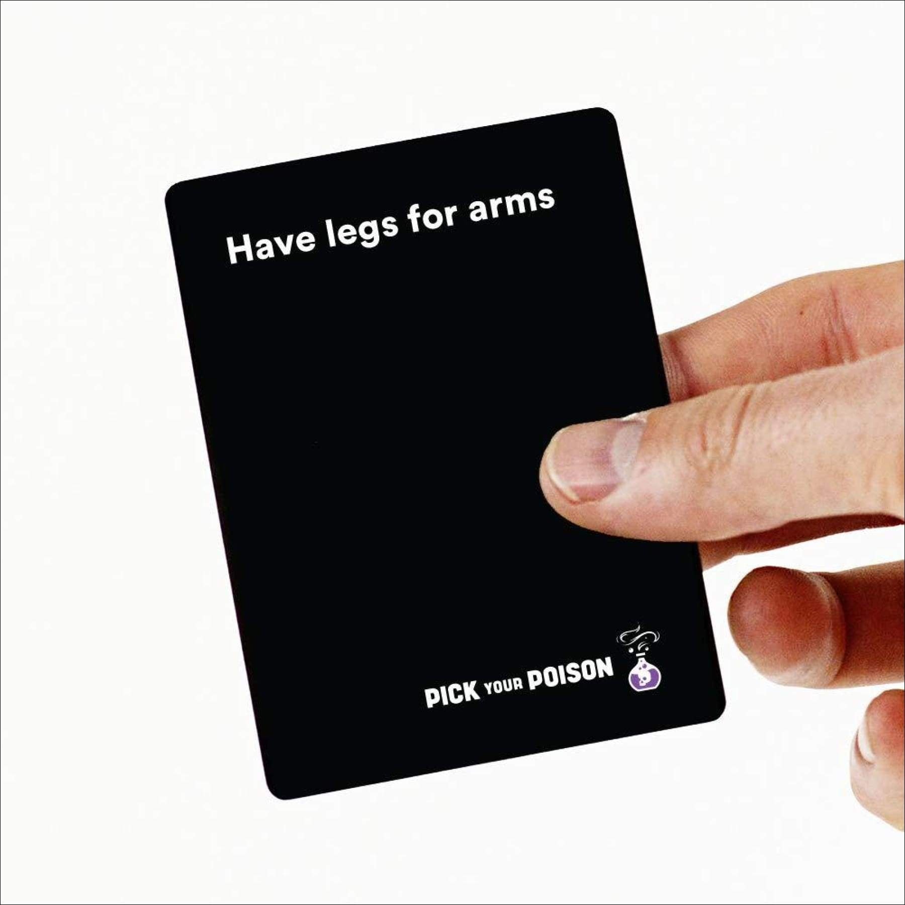 Classic Pick Your Poison Card Game by Player Ten