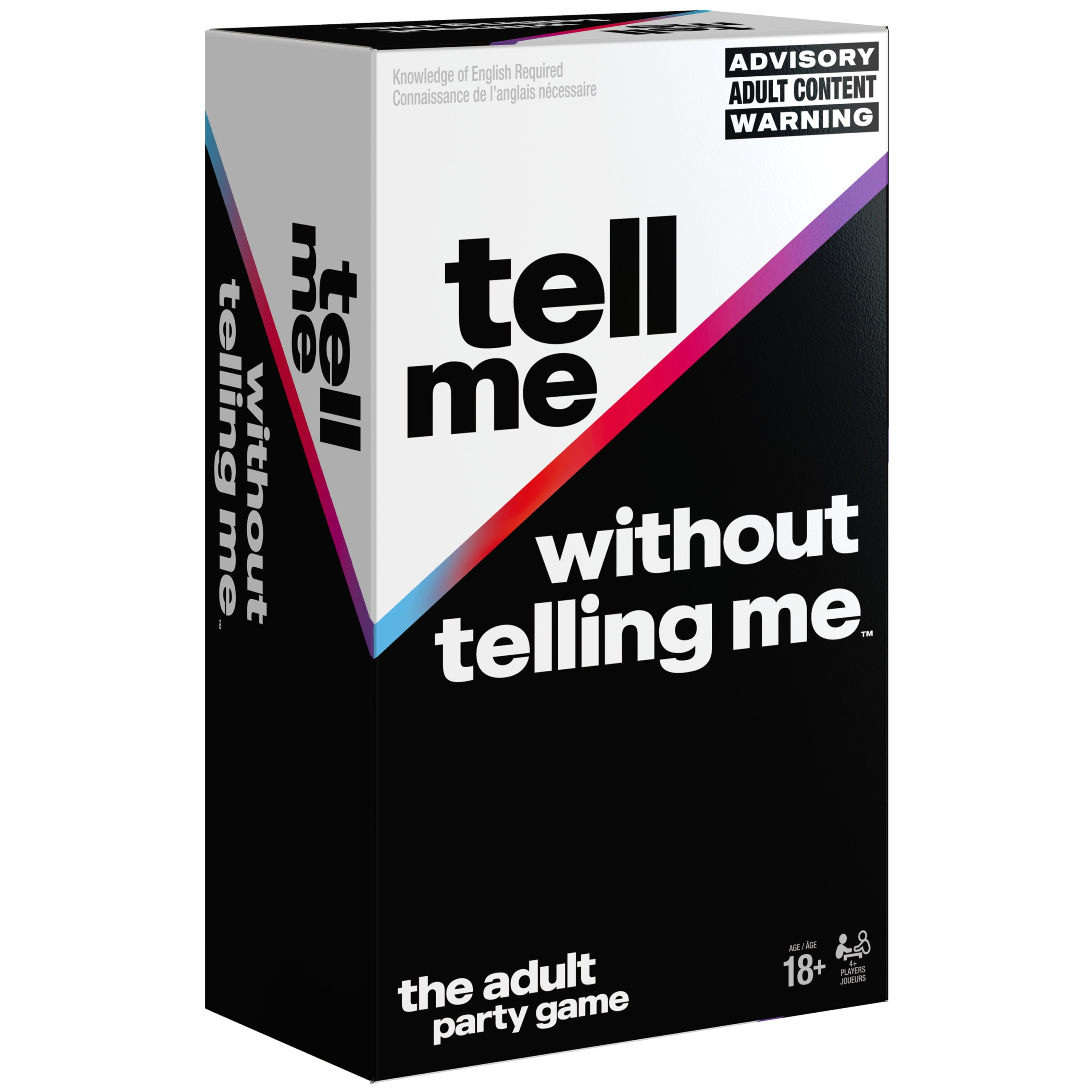 Adult Party Card Game "Tell Me Without Telling