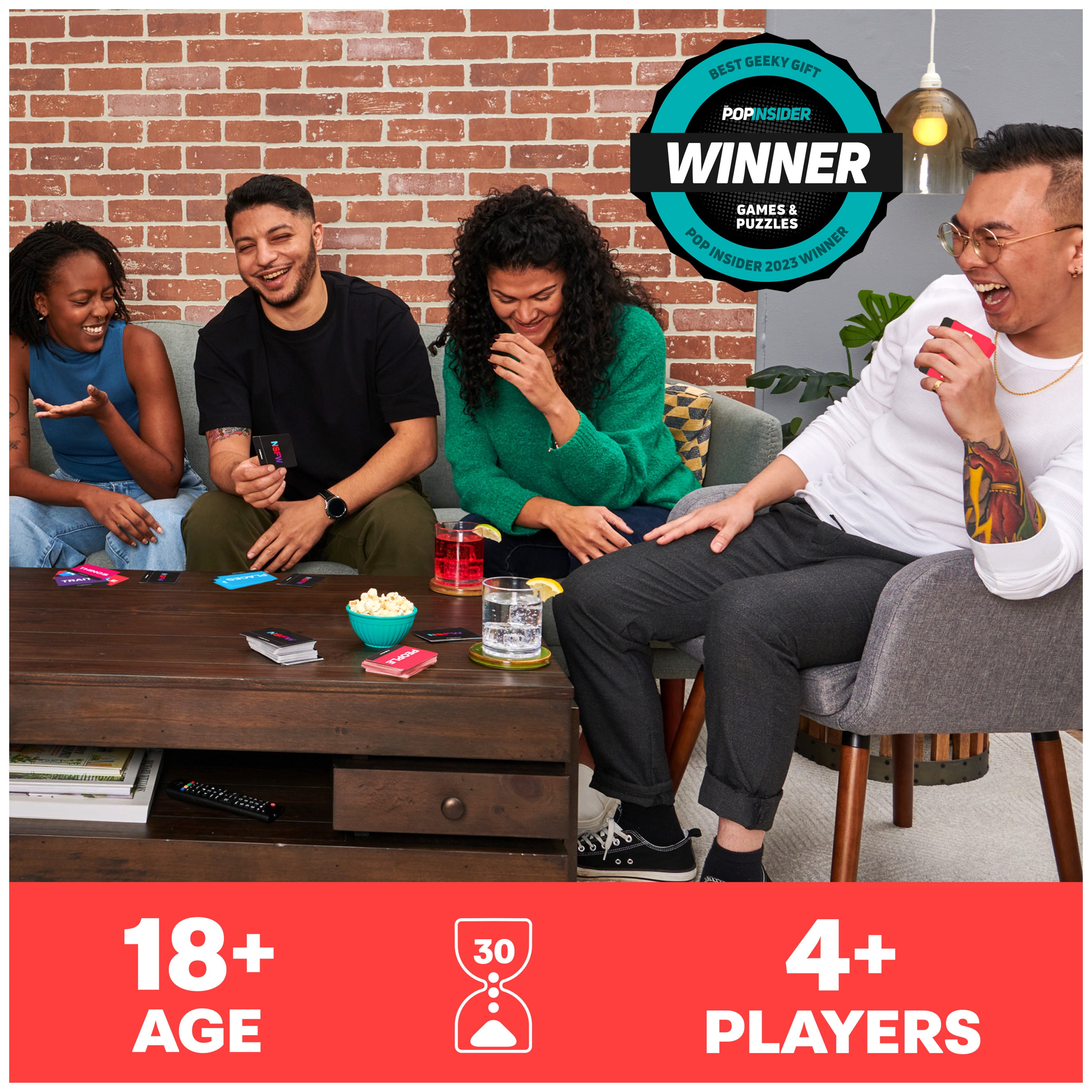 Adult Party Card Game "Tell Me Without Telling