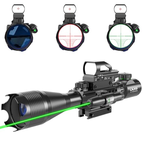 UUQ 4-16x50 Tactical Scope with Holographic Red Dot